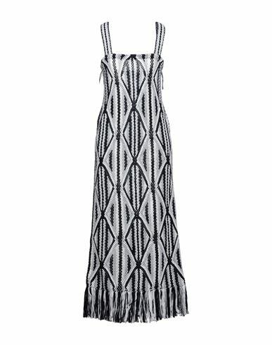 Gabriela Hearst Woman Maxi dress Grey Wool Cover