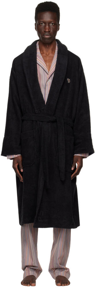 Paul Smith Black Zebra Robe Cover