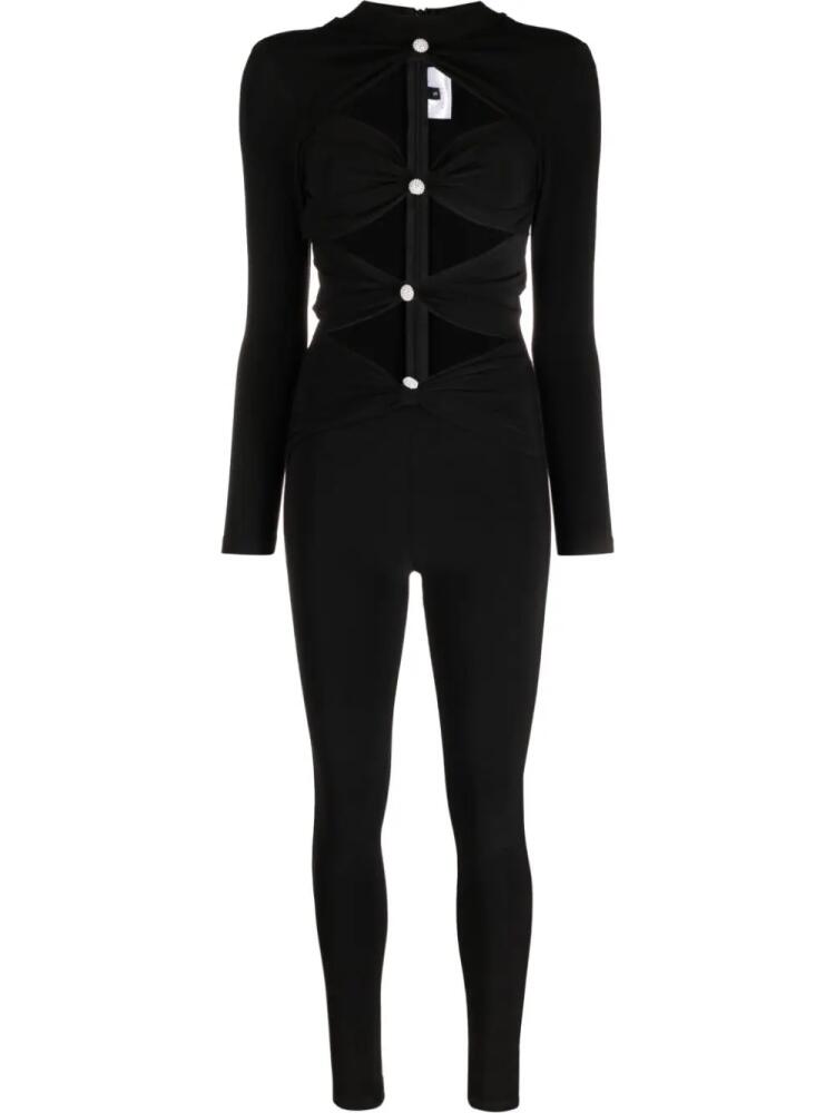 Alchemy x Lia Aram cut-out detail jumpsuit - Black Cover