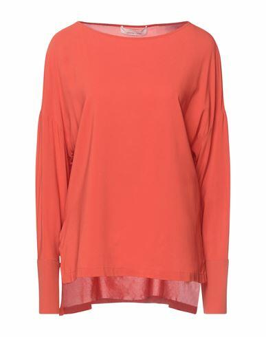 Liviana Conti Woman Top Rust Viscose, Elastane Cover