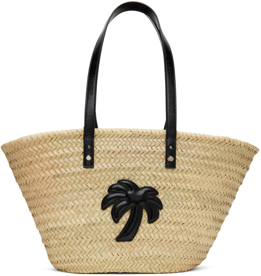 Palm Angels Beige Bucket Tote Cover