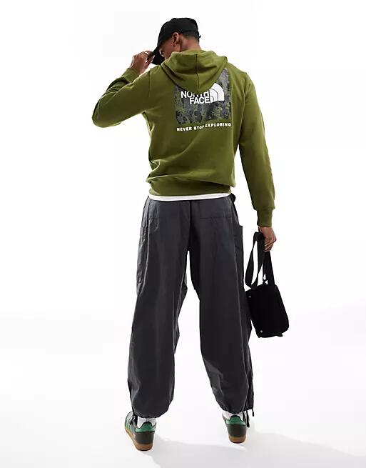 The North Face Box NSE hoodie in khaki-Green Cover