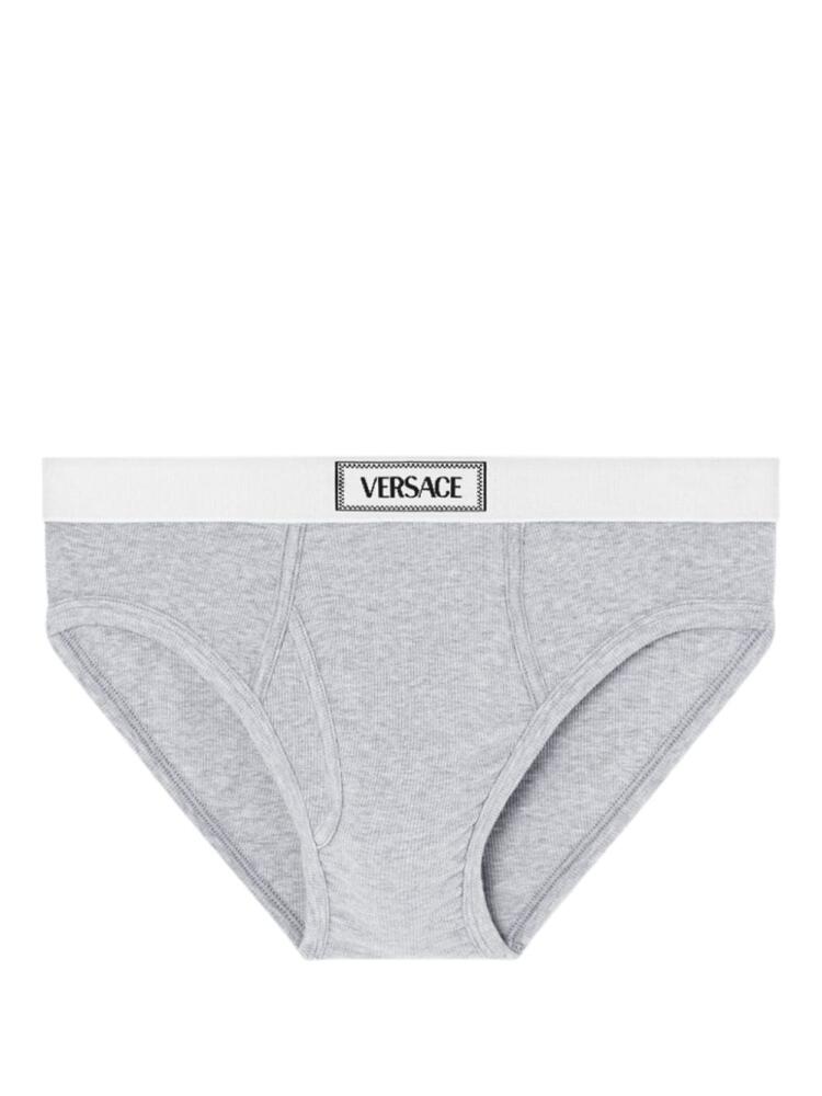 Versace 90s Versace Logo briefs - Grey Cover