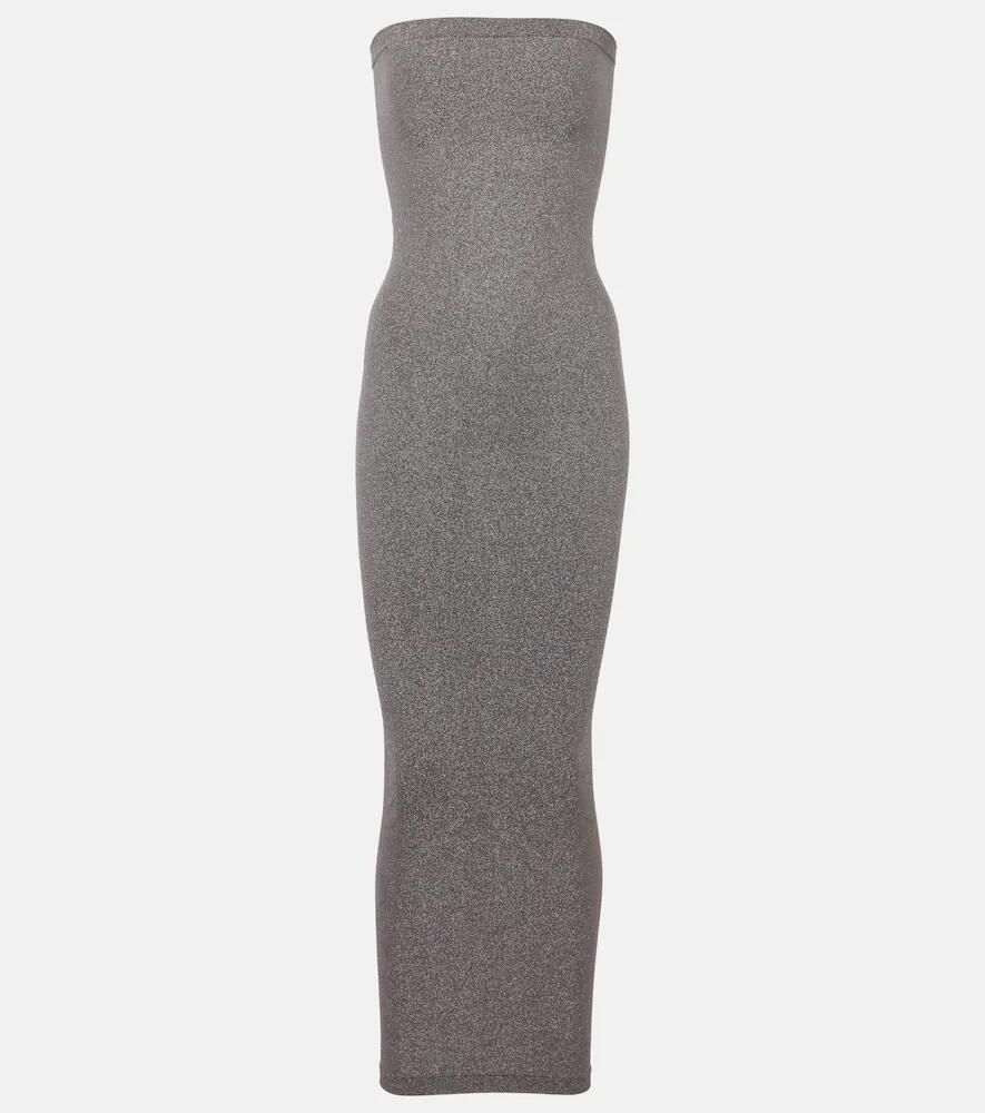 Wolford Fading Shine strapless midi dress Cover