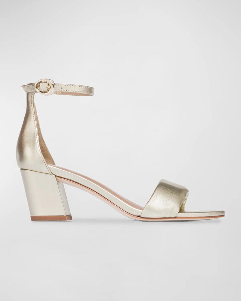 Bernardo Bowie Metallic Ankle-Strap Sandals Cover