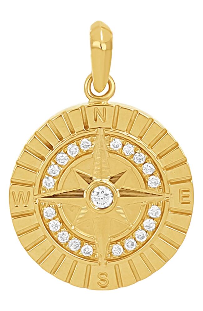 Bony Levy Men's Diamond Compass Enhancer in 18K Yellow Gold Cover