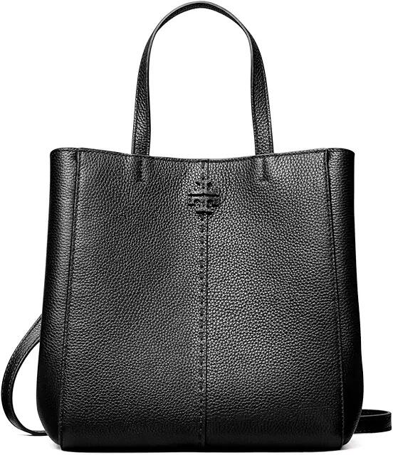 Tory Burch Mcgraw Carryall (Black) Handbags Cover