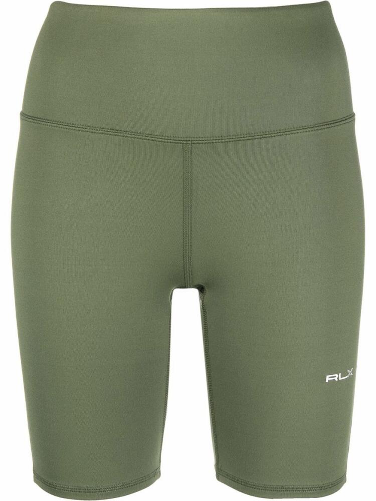 Polo Ralph Lauren RLX athletic cycling shorts - Green Cover