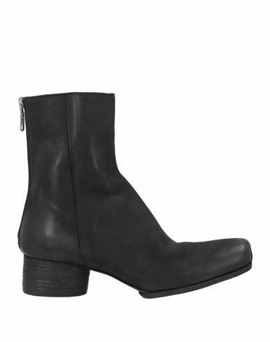 Uma Wang Woman Ankle boots Black Leather Cover