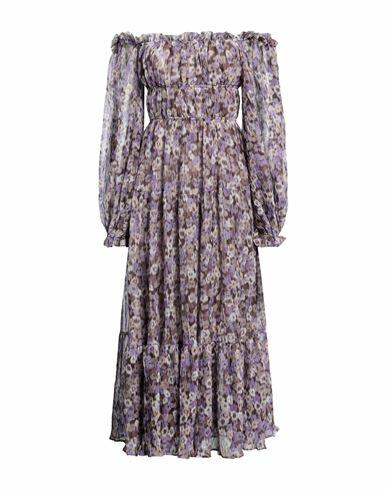 Sabina Musáyev Woman Midi dress Purple Polyester Cover