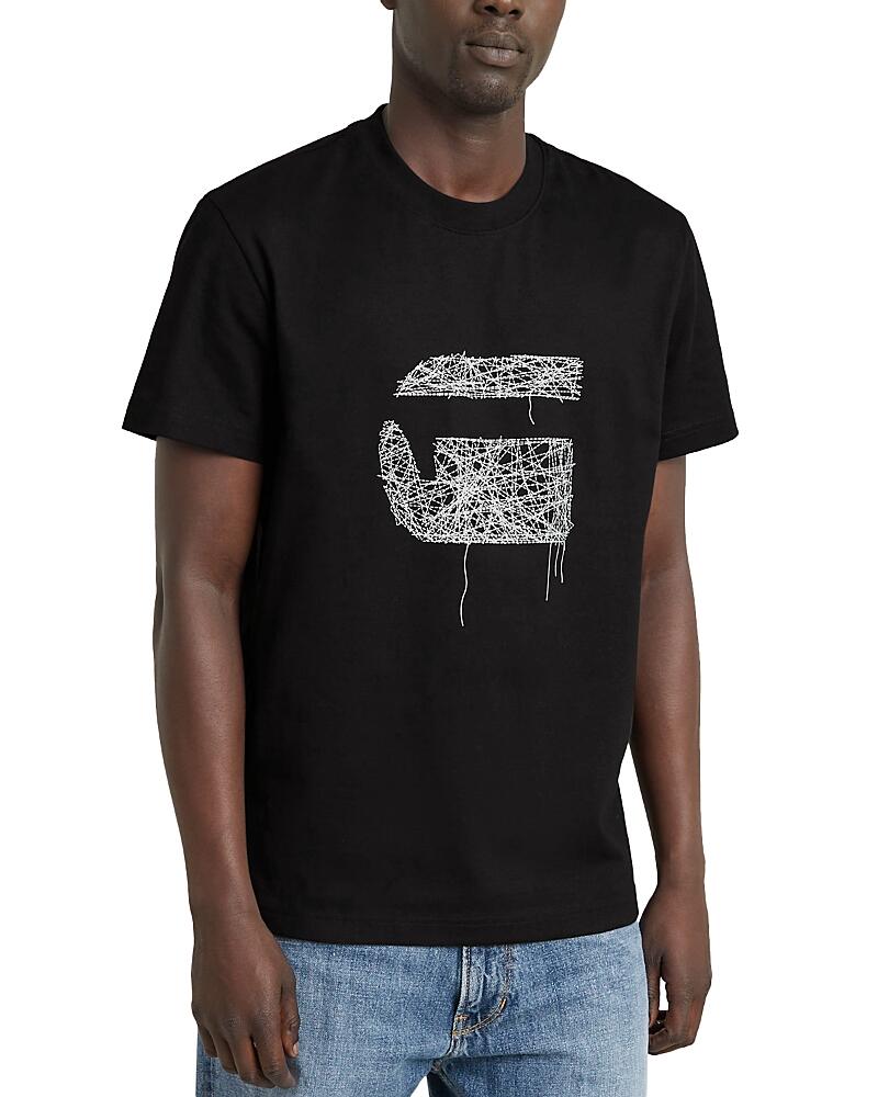 G-star Raw Stitch Burger Cotton Logo Graphic Tee Cover