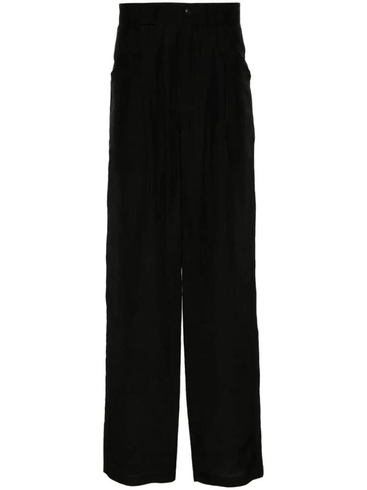 Giorgio Armani tailored loose-cut trousers - Black Cover