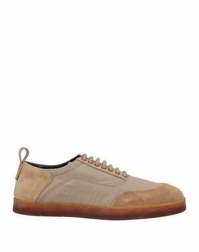 Rare Man Sneakers Sand Leather, Textile fibers Cover