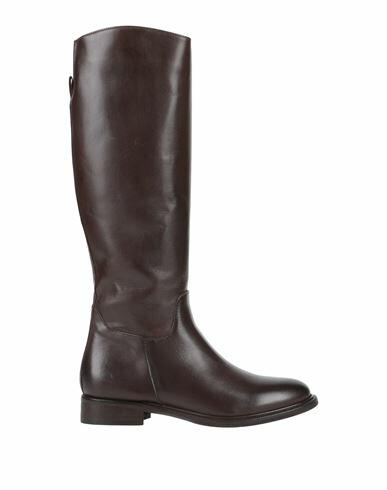 Nila & Nila Woman Boot Dark brown Calfskin Cover