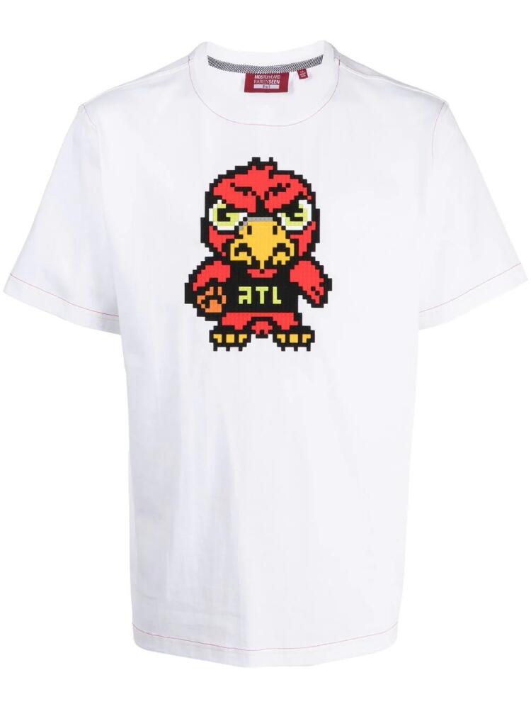 Mostly Heard Rarely Seen 8-Bit Atlanta graphic-print T-shirt - White Cover