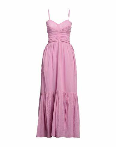 Marant Étoile Woman Maxi dress Pink Cotton Cover