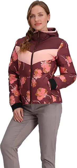 Obermeyer Peyton Down Jacket (Vintage Rose) Women's Clothing Cover