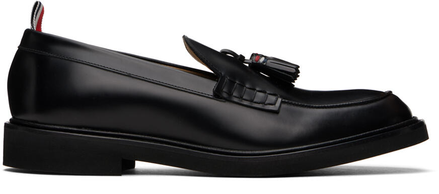 Thom Browne Black Tassel Loafers Cover