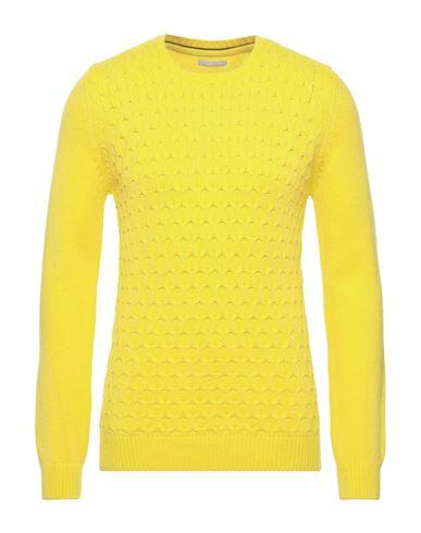 Sseinse Man Sweater Yellow Acrylic, Nylon Cover