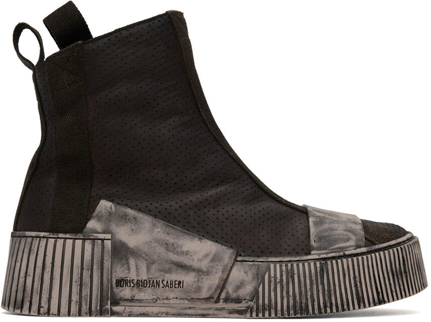 Boris Bidjan Saberi Khaki Bamba 3.2 Sneakers Cover