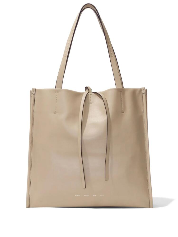 Proenza Schouler White Label Twin leather tote bag - Neutrals Cover