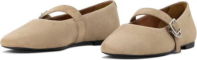 Vagabond Shoemakers Jolin Suede Mary Jane Flat (Nougat) Women's Shoes Cover