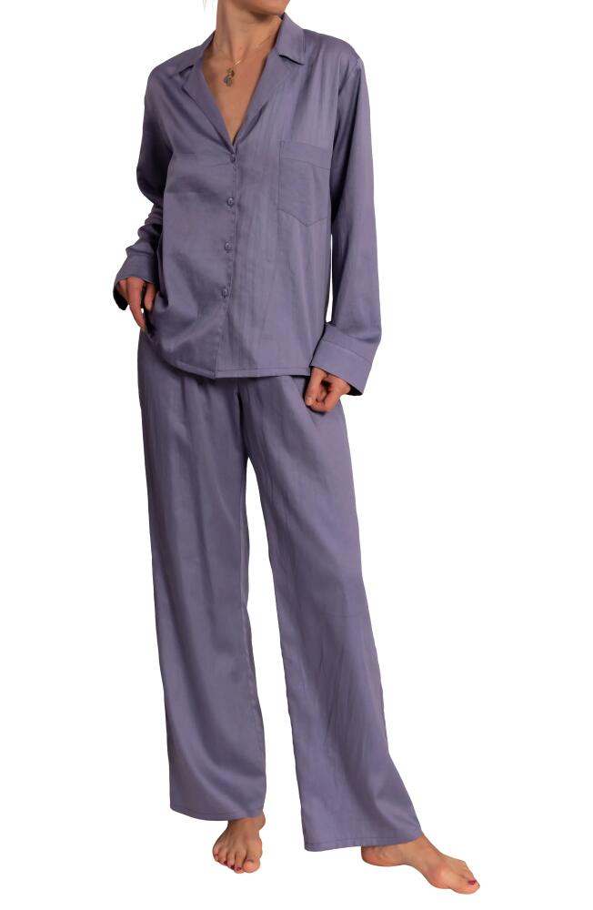 Everyday Ritual Allison/Angela Cotton Pajamas in Violet Cover