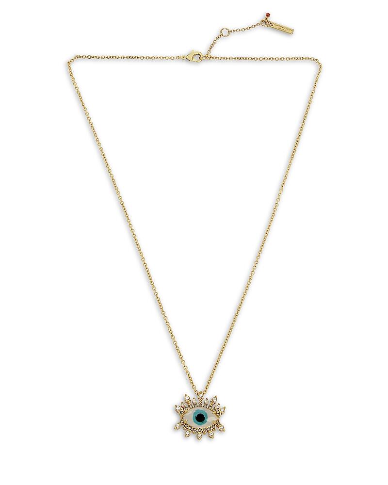 Kurt Geiger London Faceted Evil Eye Pendant Necklace, 22 Cover