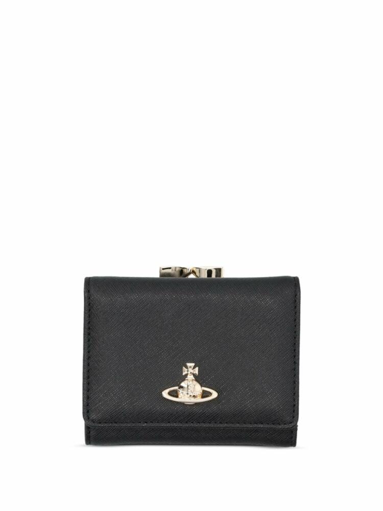 Vivienne Westwood small frame wallet - Black Cover