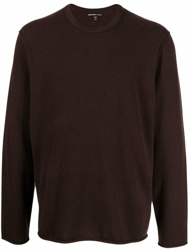 James Perse Grateful Dead intarsia knit cashmere jumper - Brown Cover