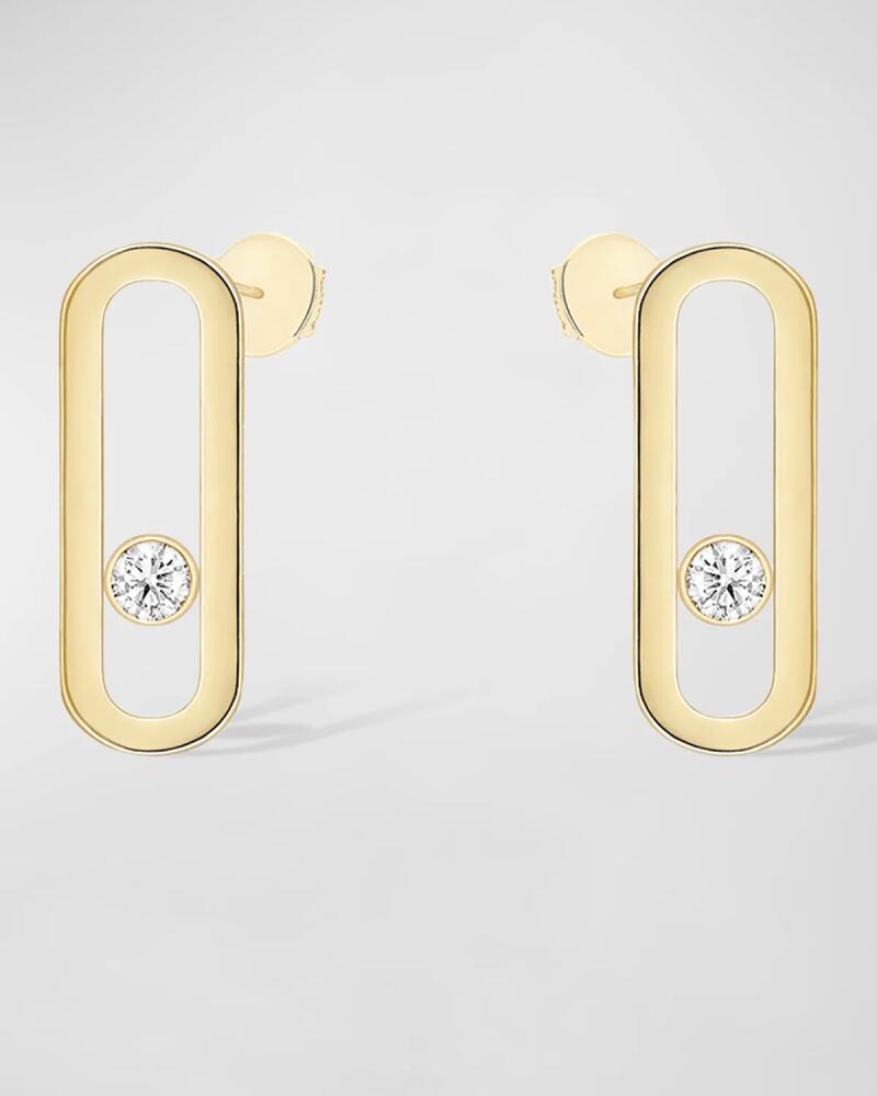 Messika Move Uno 18K Yellow Gold Earrings Cover