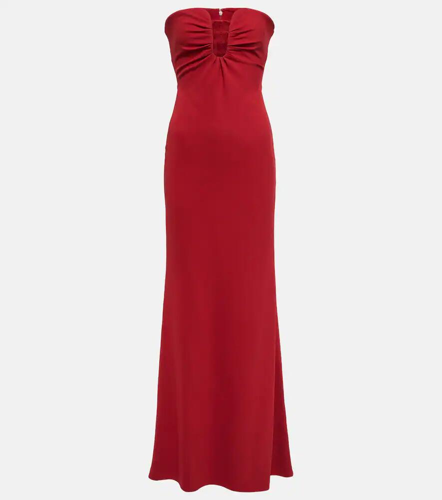 Roland Mouret Strapless cady gown Cover