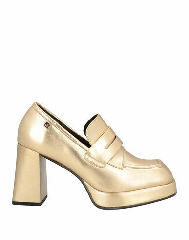 Manufacture D'essai Woman Loafers Gold Leather Cover