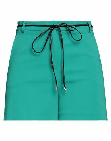 Patrizia Pepe Woman Shorts & Bermuda Shorts Green Polyester, Elastane Cover