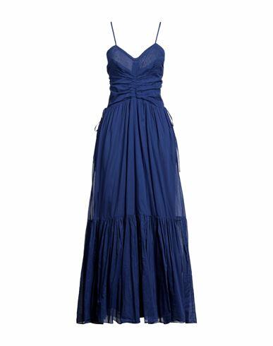 Marant Étoile Woman Maxi dress Blue Cotton Cover