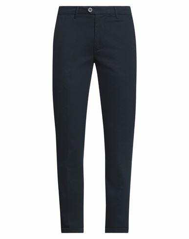 0/zero Construction Man Pants Midnight blue Cotton, Elastane Cover