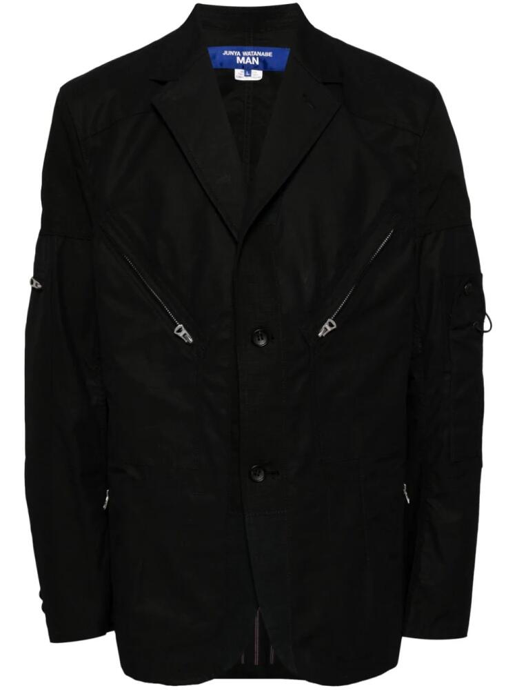 Junya Watanabe MAN single-breasted blazer - Black Cover