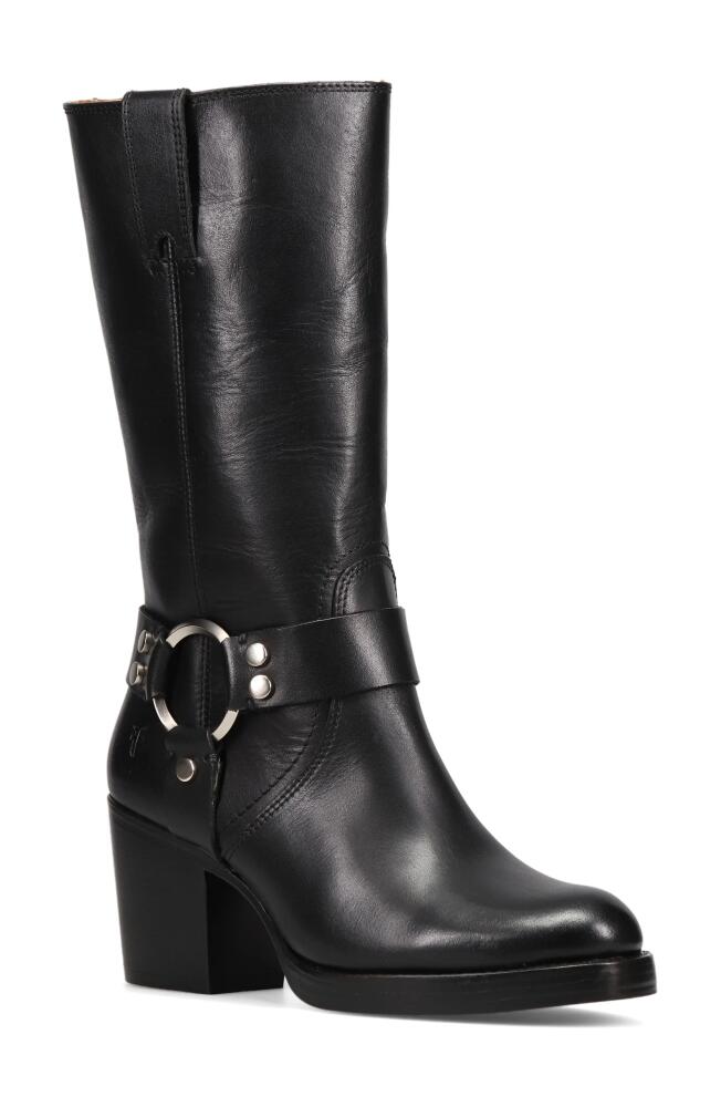 Frye Jean Harness Boot in Black - Renice Leather Cover