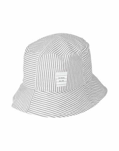 Thom Browne Woman Hat White Cotton Cover