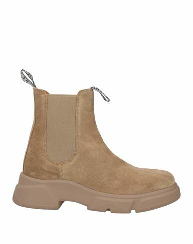 Voile Blanche Woman Ankle boots Khaki Leather Cover