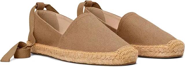 Soludos Original Lace-Up Espadrille (Cafe Taupe 1) Women's Flat Shoes Cover