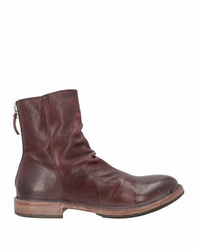 Moma Man Ankle boots Cocoa Leather Cover