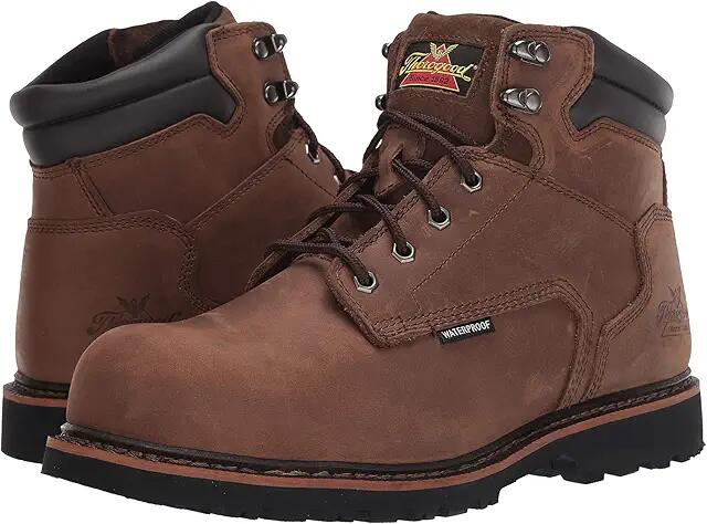 Thorogood 6 V Series Waterproof Comp Toe (Brown) Men's Boots Cover