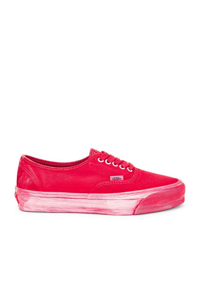 Vans Vault Authentic Reissue 44 Sneaker in Red Cover