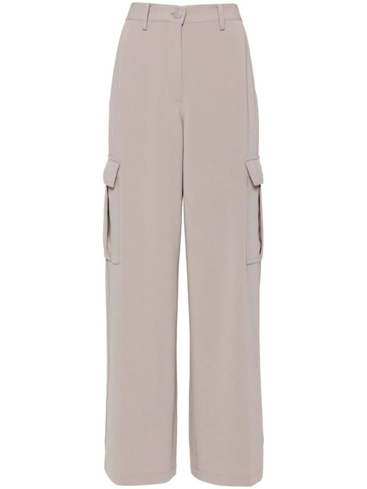 Theory wide-leg cargo pants - Grey Cover