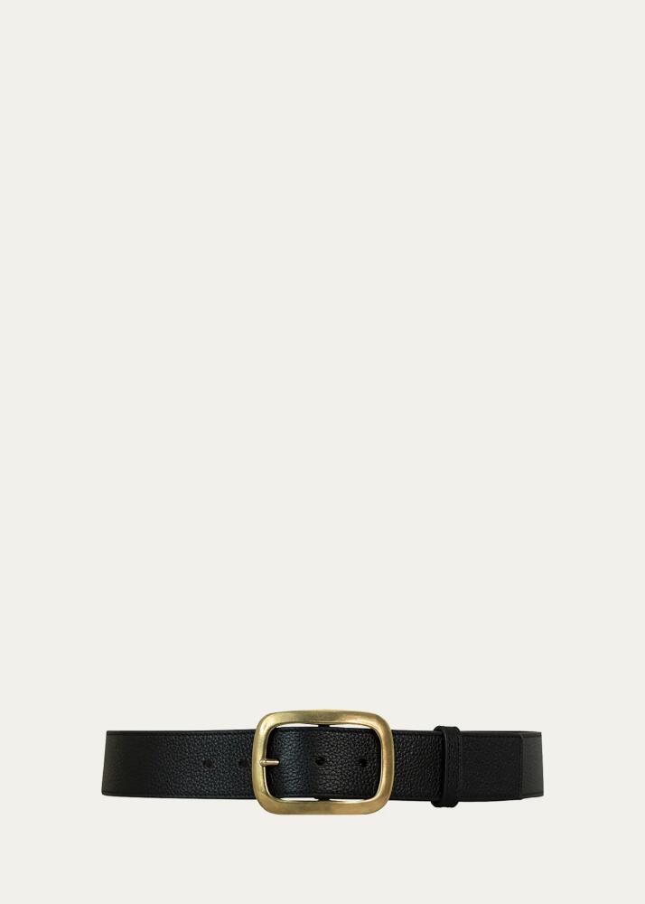 Vaincourt Paris La Captivante Pebbled Leather Belt Cover