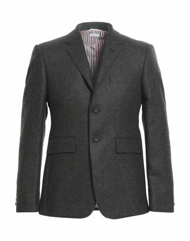 Thom Browne Man Blazer Dark green Wool Cover