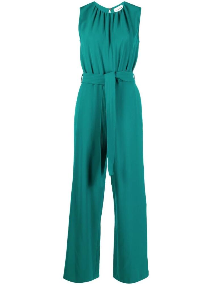 P.A.R.O.S.H. Pirates belted jumpsuit - Green Cover