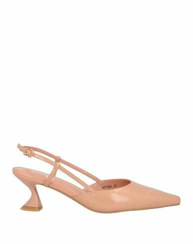 Jeannot Woman Pumps Blush Leather Cover