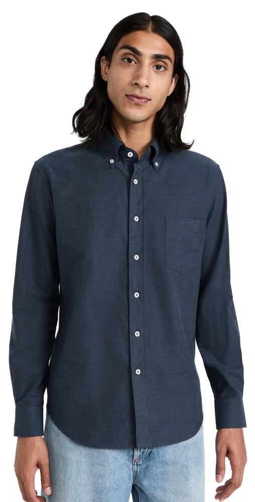 De Bonne Facture Button Down Shirt Navy Cover